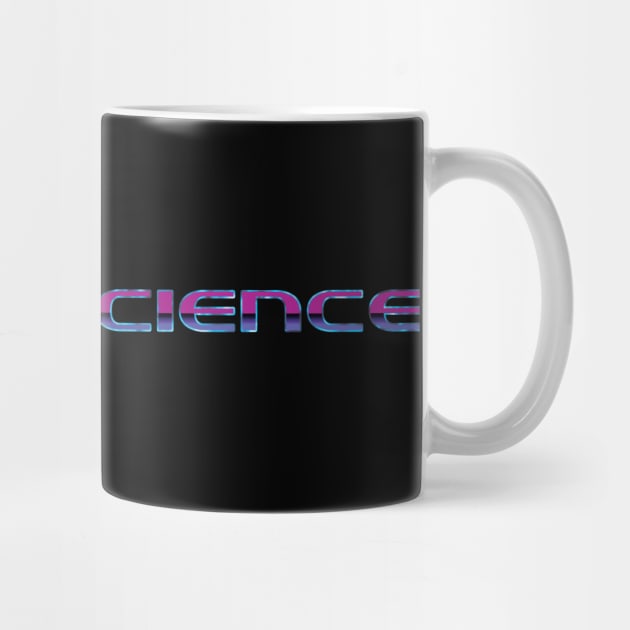SuperScience Synthwave Musician Logo by Strangers With T-Shirts